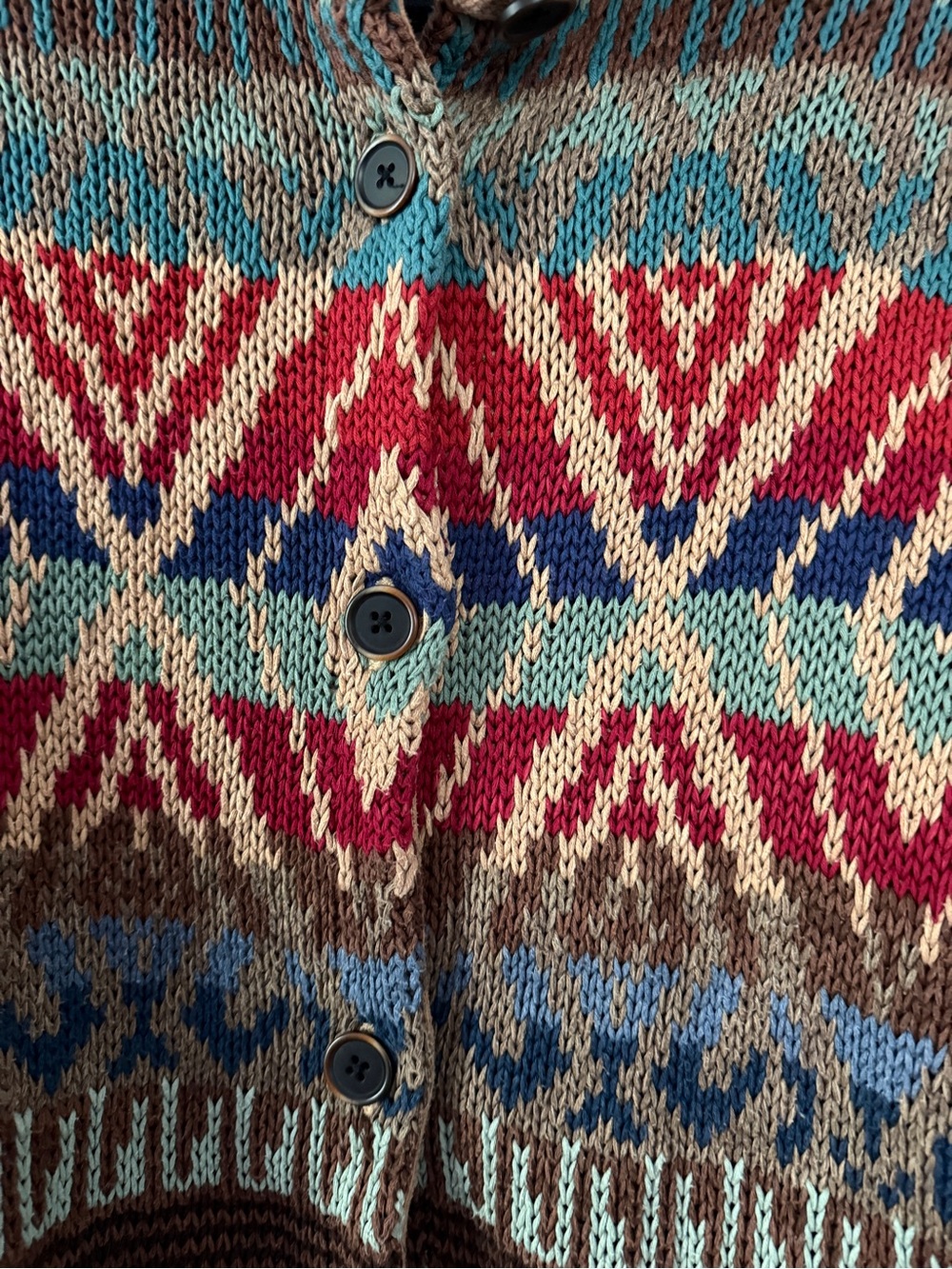 Lauren Jeans Company Ralph Lauren Cotton Cardigan - Picture 2 of 5